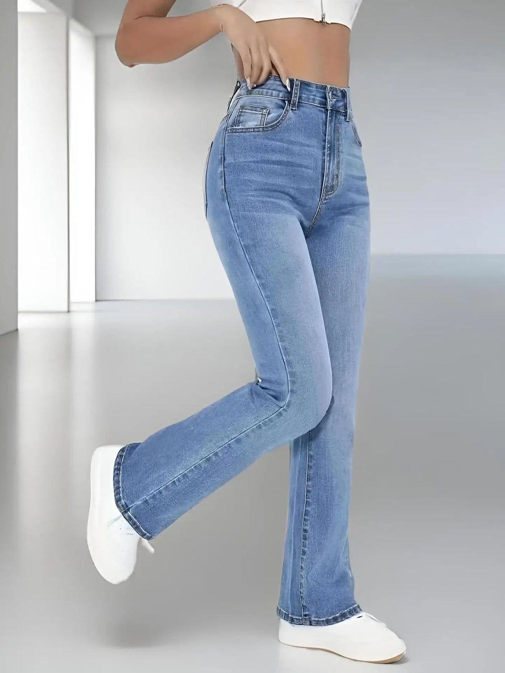 New women's hot jeans slimming  !