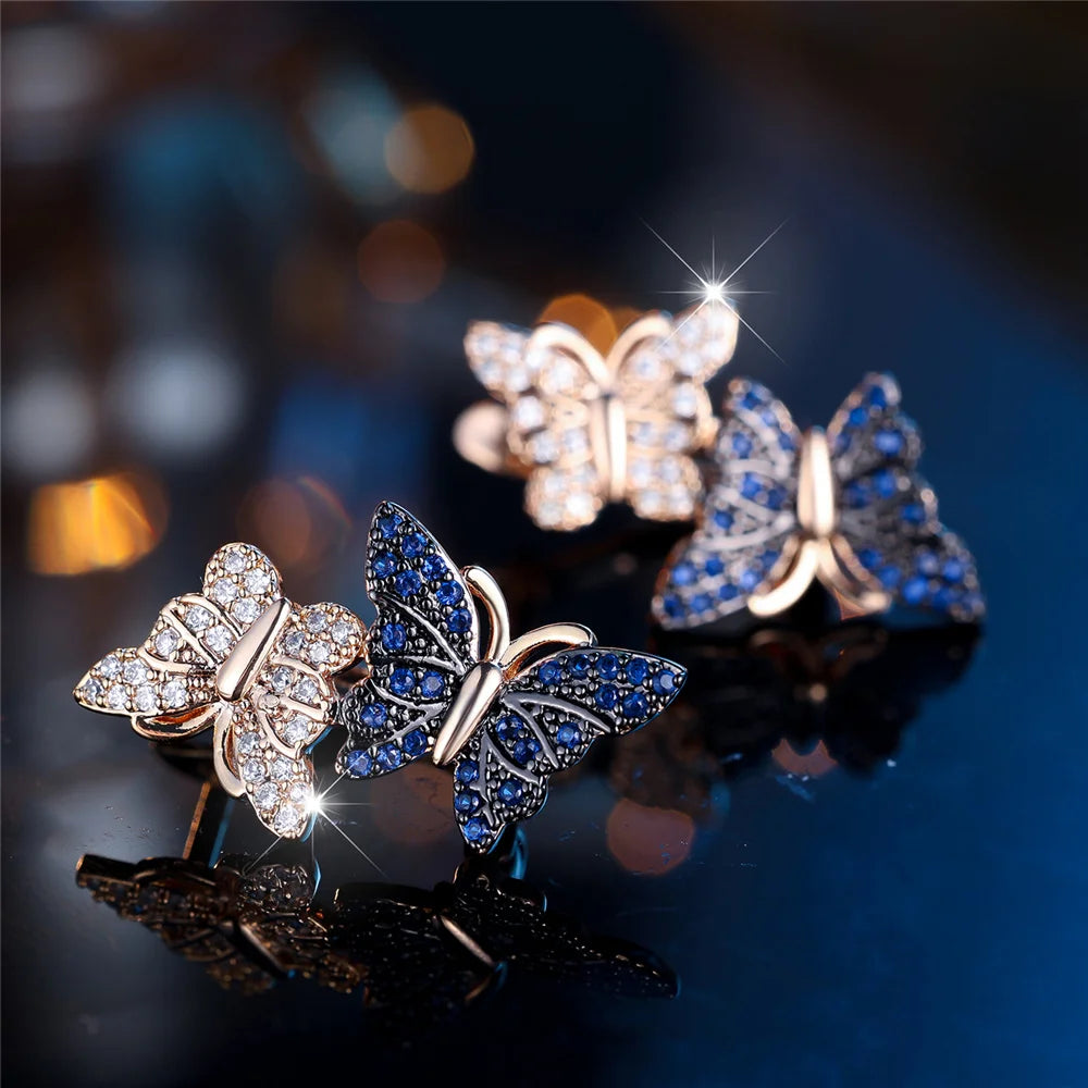 butterfly earrings !
