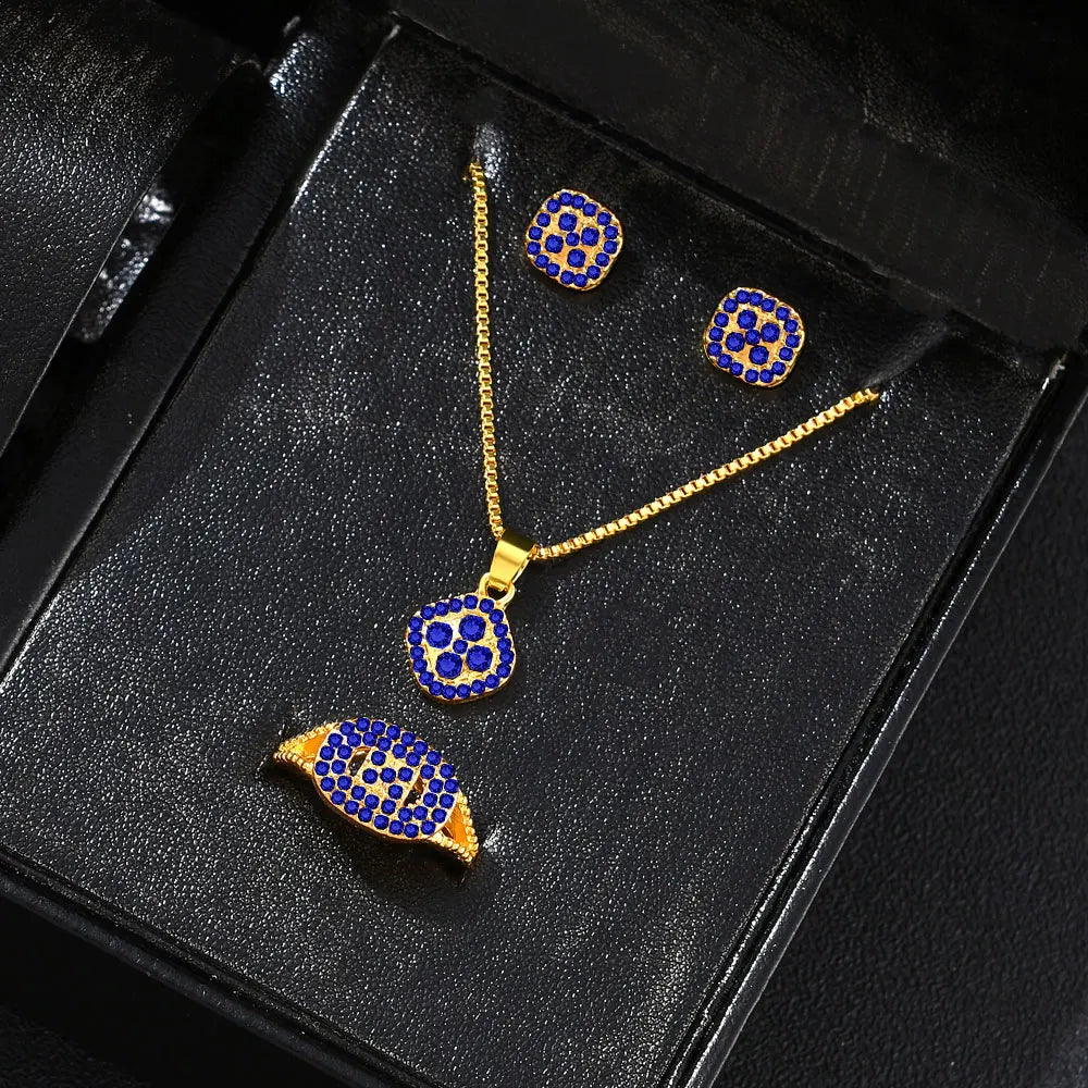 1PC Luxury Cube Jewelry Set !