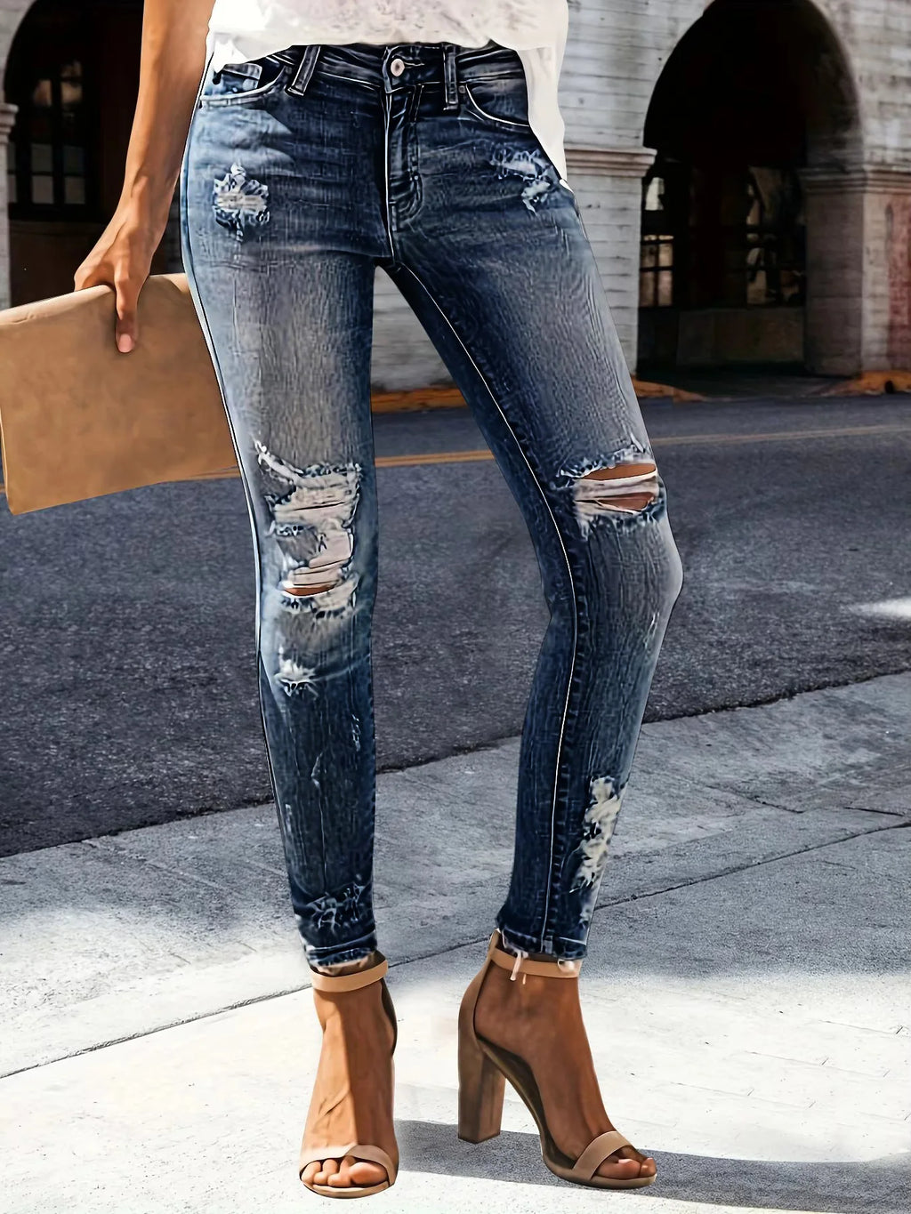 jeans fashion solid !