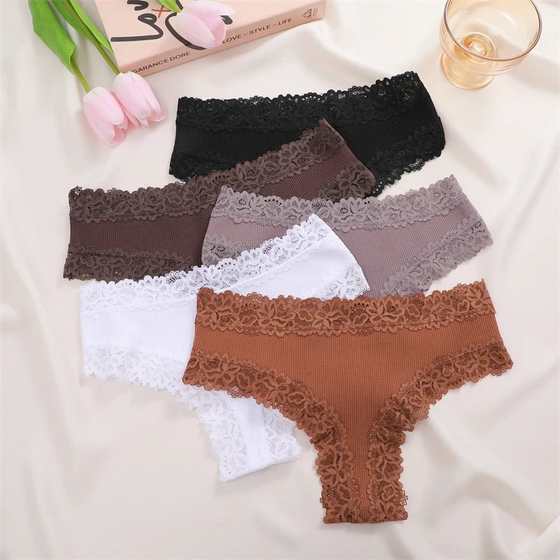 5Pcs/set  Cotton Panties , S-XL